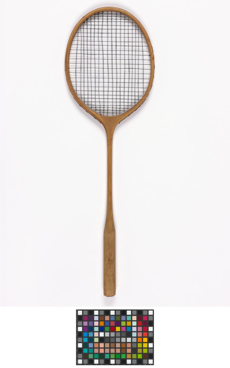 Olympic Museum-Badminton racket dated from ca. 1920.