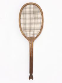 Olympic Museum-Tennis racket, 