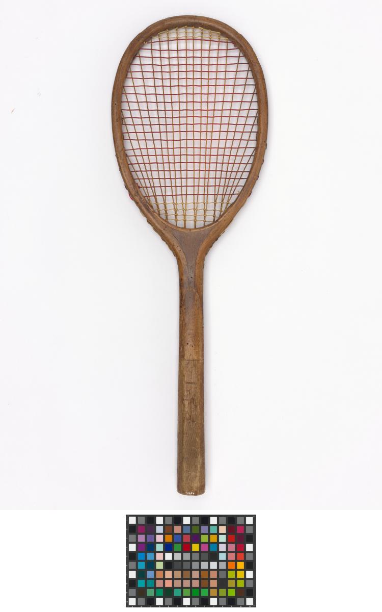 Olympic Museum-Tennis racket dated from ca. 1920.